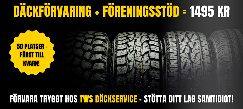 Däckförvaring hos TWS Däckservice